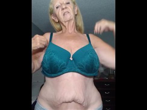 Granny, baby oil and Big saggy Titties creates a pleasure hole for your dick!